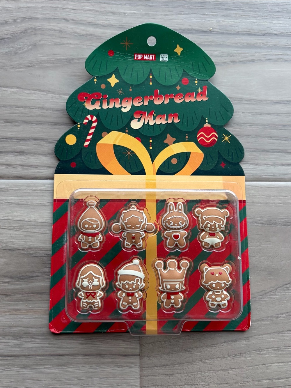 Pop Mart Gingerbread Man Set